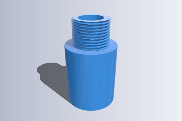 Airsoft outer barrel extension cm003 M14ccw | 3d print model