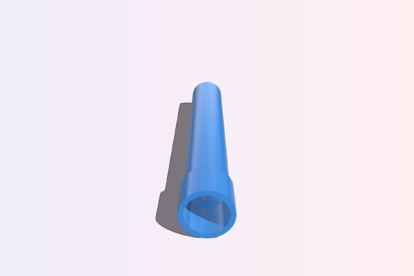 Nerf Rifled SCAR Barrel V2 | 3d print model
