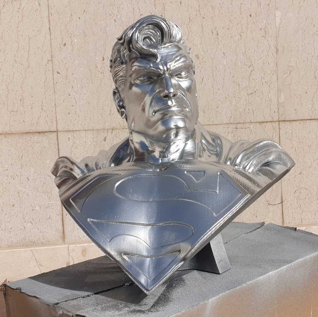 Scaled Cut Superman Bust for Ender3V2
