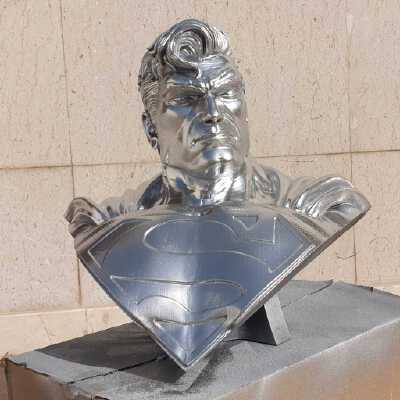 Scaled Cut Superman Bust for Ender3V2 | 3d print model