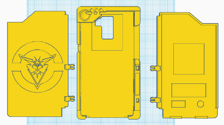 Pokedex case HONOR 7 - Remix from Sapm | 3d print model
