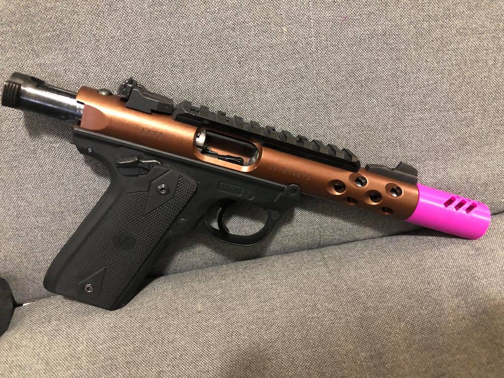Ruger 22_45 Muzzle Brake