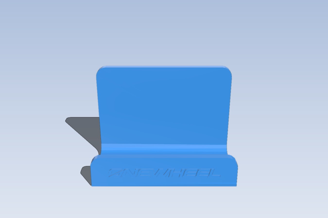 OneWheel stand with logo