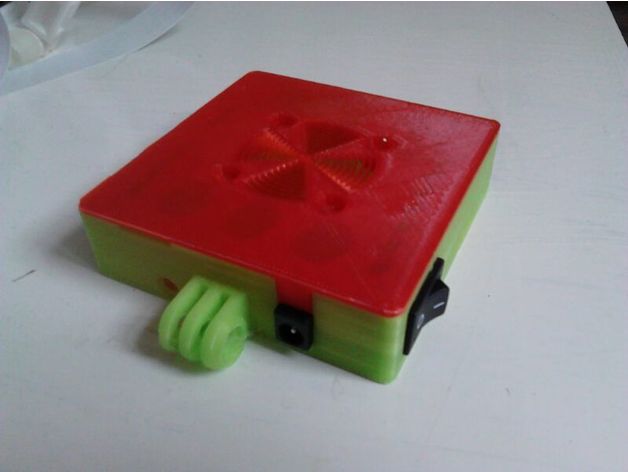 Extendable Raspberry Pi (B+) case with various extensions