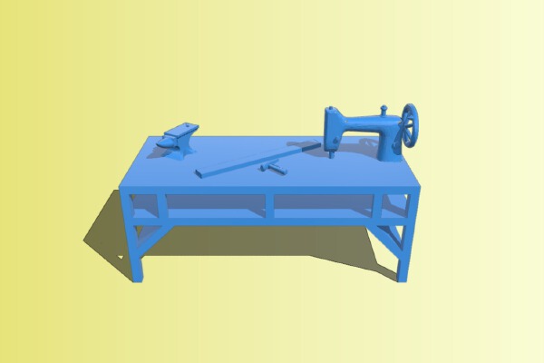 Armor Work Bench for FWW | 3d print model
