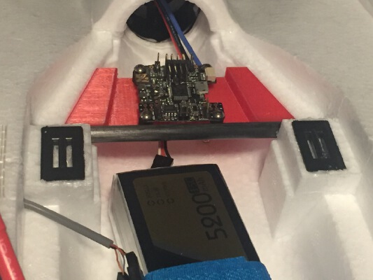 C1 Chaser FC Mount Behind Spar | 3d print model