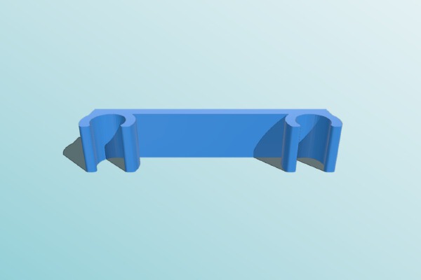 QAV210 LED mount small | 3d print model