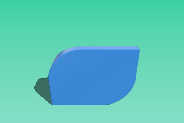 Curved Knife Holder | 3d print model