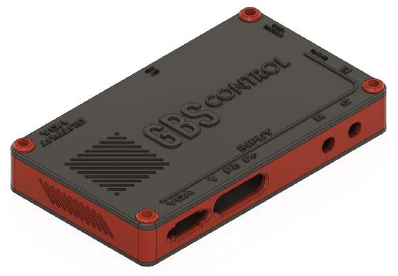 GBS Control Case for GBS 8200 with BNC for RGBs | 3d print model