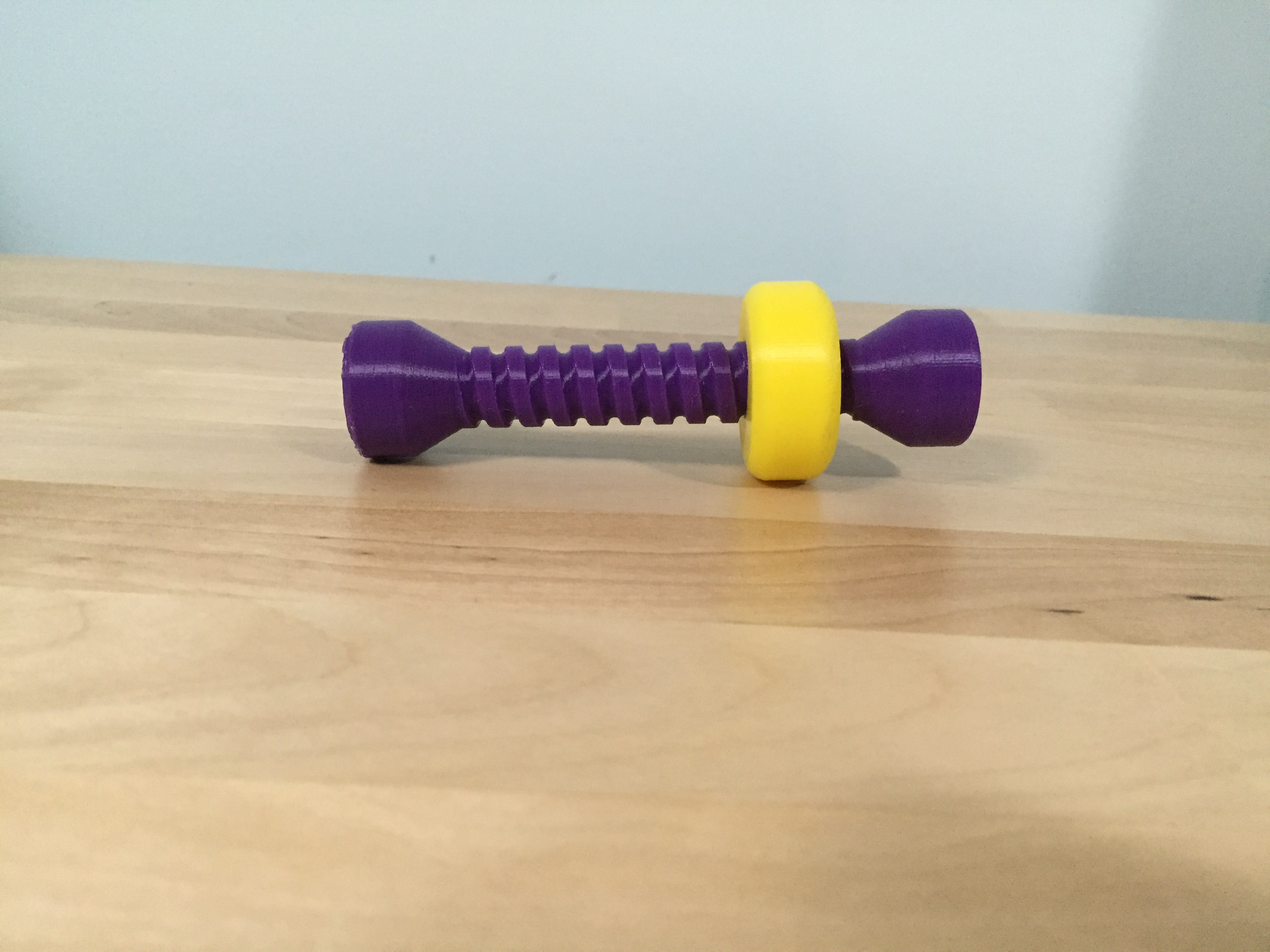 Captive nut puzzle