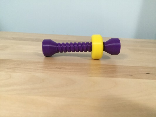 Captive nut puzzle | 3d print model