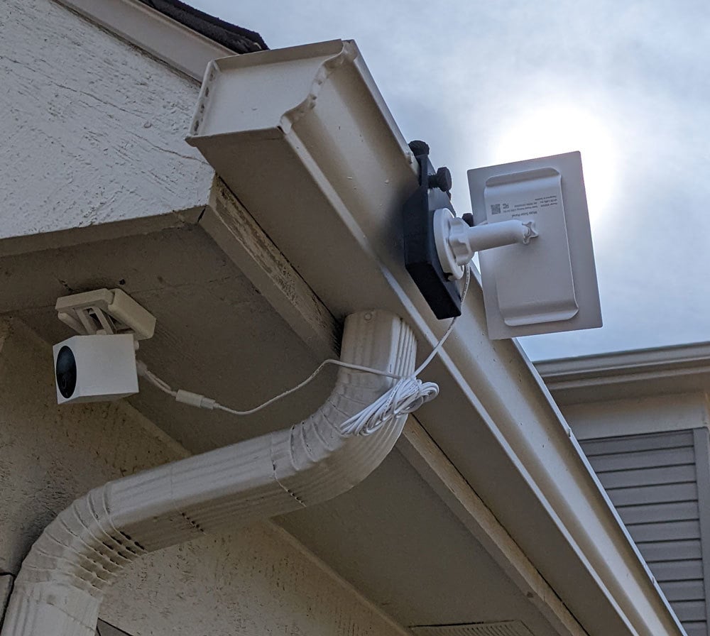Wyze Solar Panel Gutter Mount