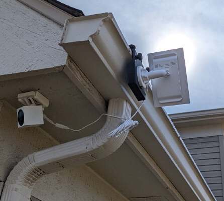 Wyze Solar Panel Gutter Mount | 3d print model