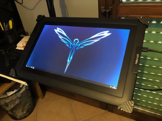 vesa mount for drowing tablet Xp-pen artist 15.6 | 3d print model