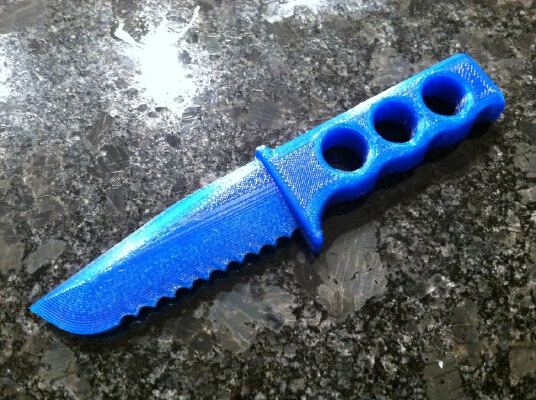 Serrated Knife | 3d print model