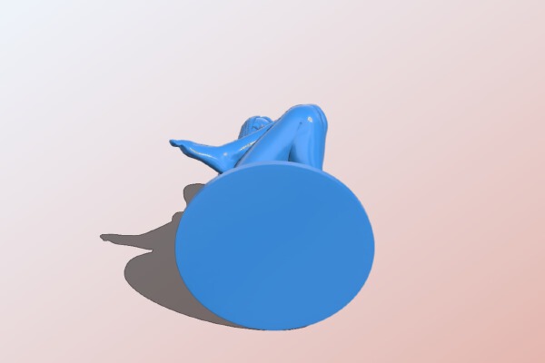 Women yoga | 3d print model
