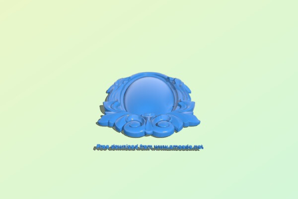 Pattern in the center | 3d print model