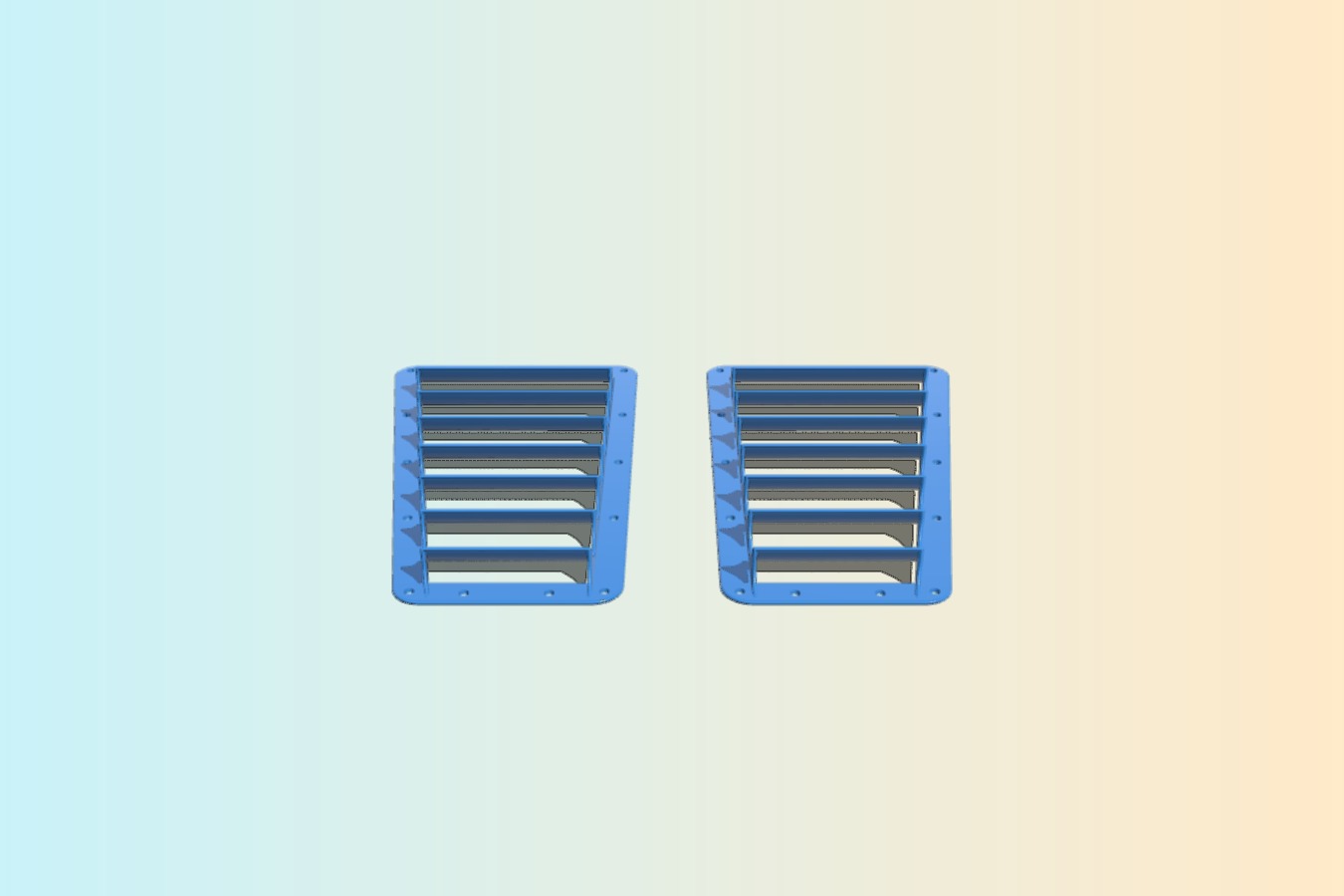 Universal Hood Louvers