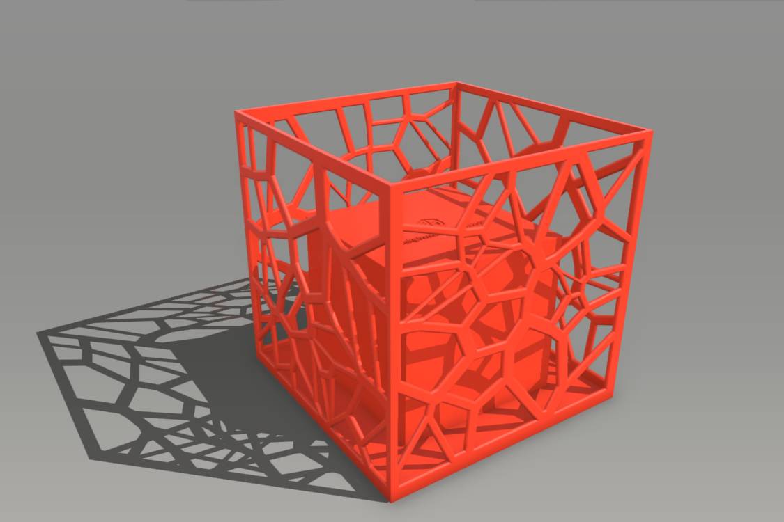 3d printing Voronoi Planter with STL files