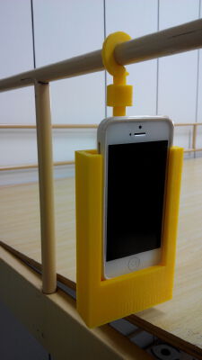 Multifunctional phone stand_phone hanger (Custom) | 3d print model
