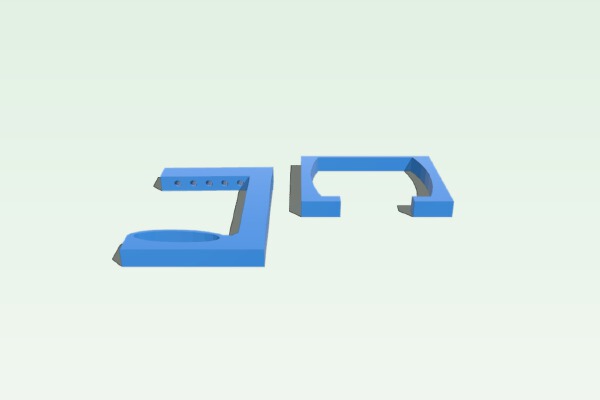 IKEA EXPEDIT clamp for KOPPLA | 3d print model