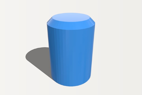 Push Button (parametric) | 3d print model