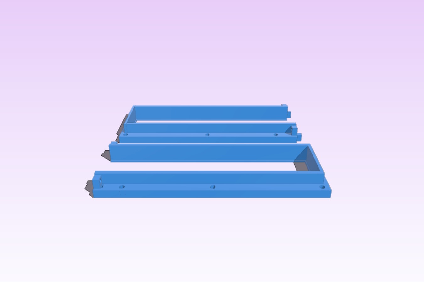 Matrix Display 8x8 1088AS Enbaurahmen_ Frame