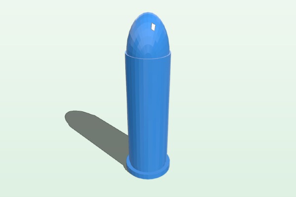 .38 Special Snap Cap | 3d print model