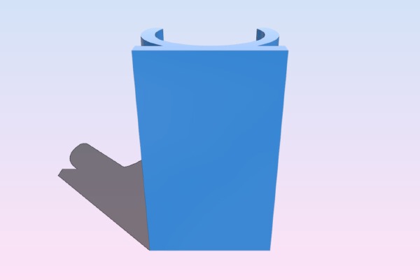 Customizable Pen Clip | 3d print model