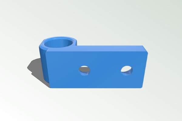Bowden and Hot End Cable Guide (Ender 5) | 3d print model