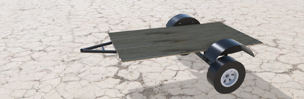 1_10th scale trailer with suspension | 3d print model
