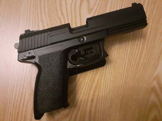 Airsoft MK23 Holster Trigger Lock Mechanism | 3d print model