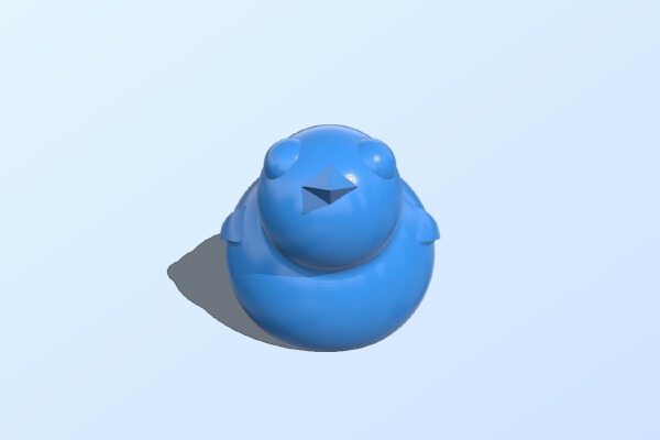 Easter Chick | 3d print model