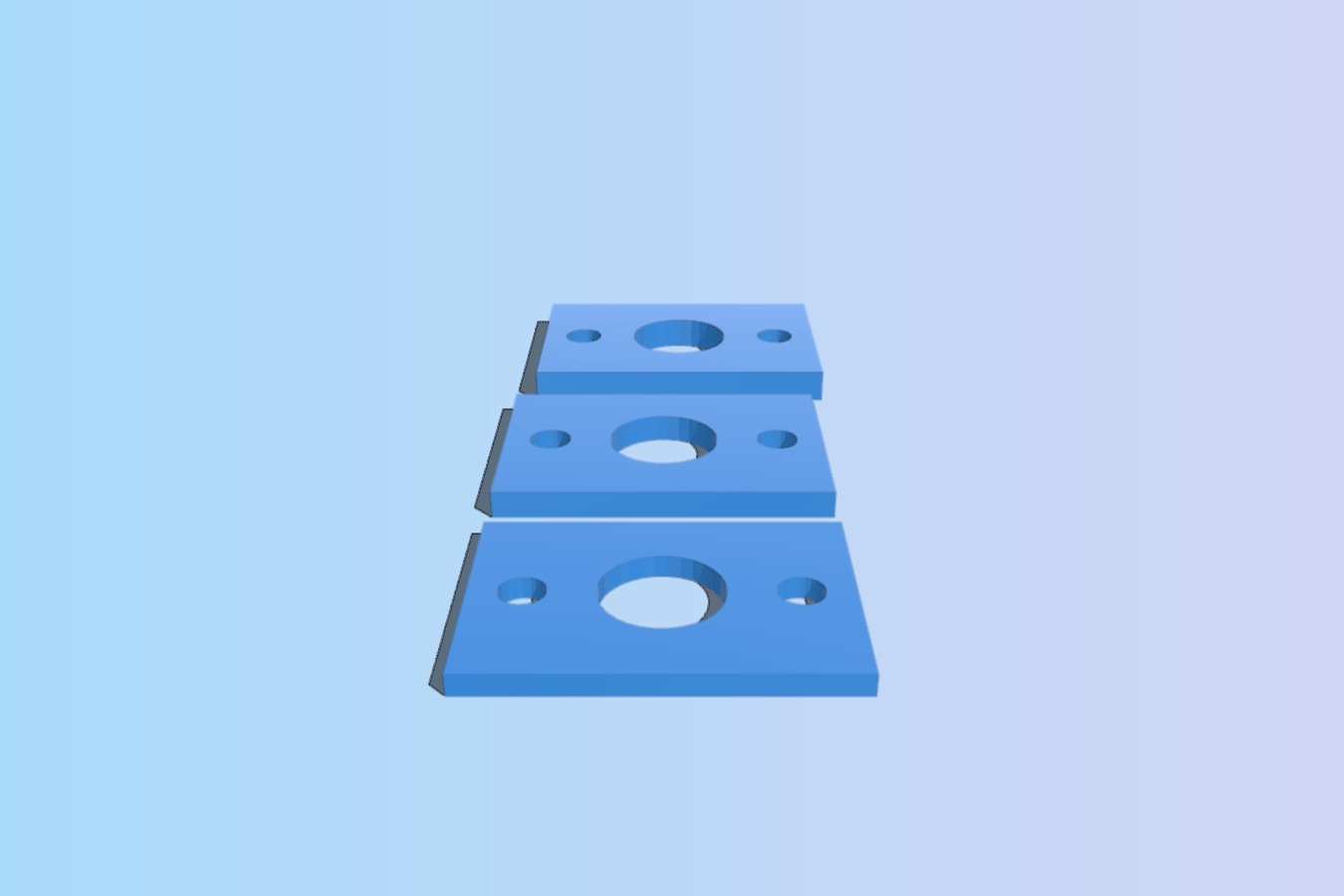 Graber i3 spacers and washers