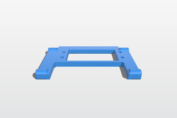 Redcat Everest Gen7 CMS plate without panhard mounts | 3d print model
