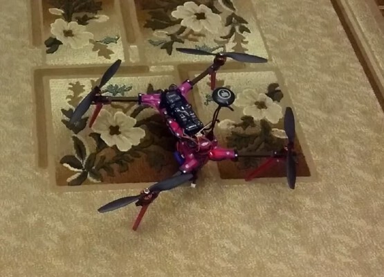Folding quadcopter 450 | 3d print model