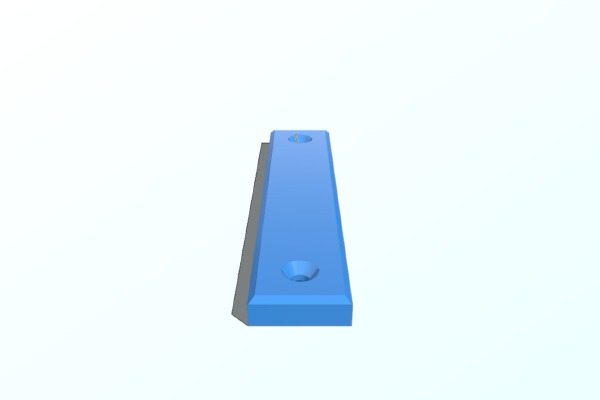 Keymod Flashlight Pressure Switch Mount | 3d print model