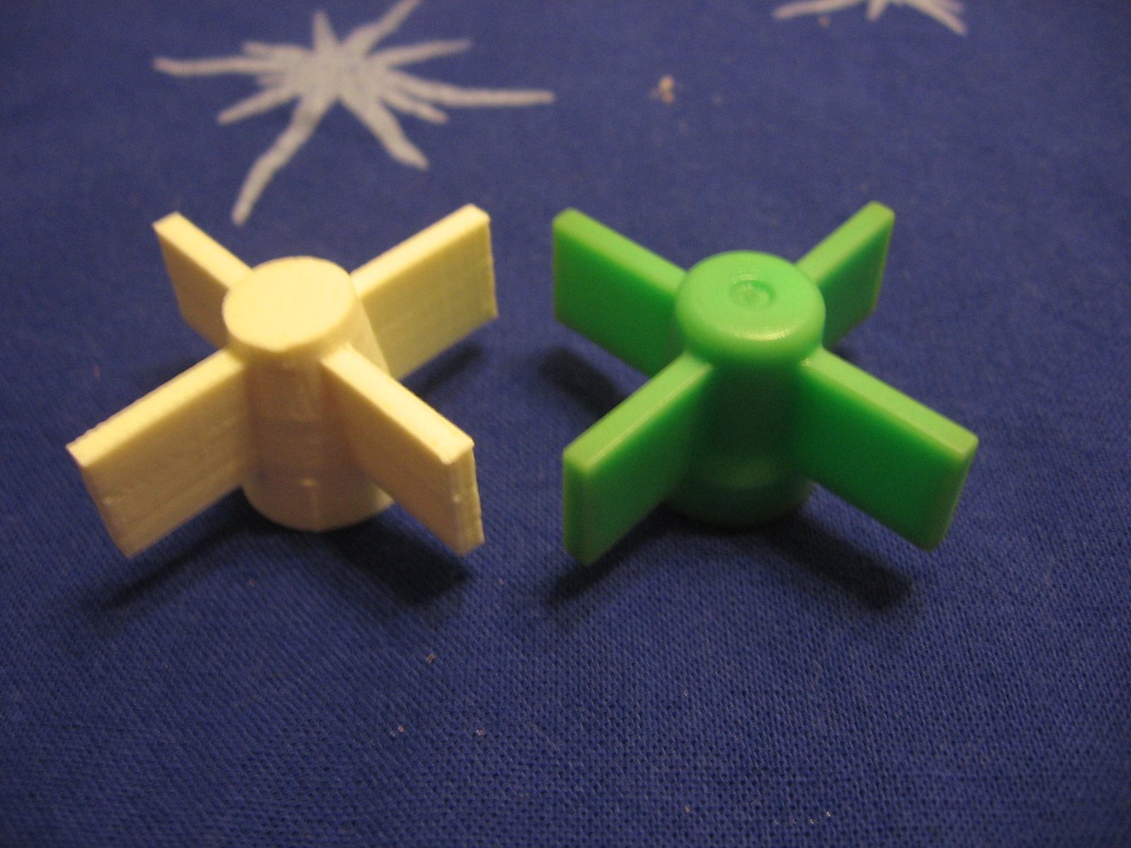 Washing machine drain pump impeller.