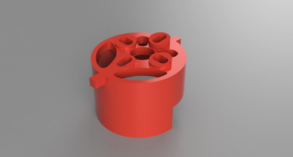 Different motor mounts for the Wing Wing Z84 EPO delta wing