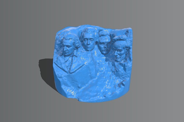 Stylized Mount Rushmore | 3d print model