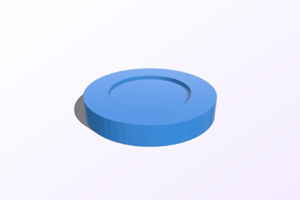 Backgammon Checker | 3d print model
