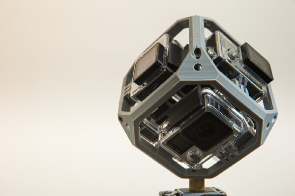 GoPro Hero 3_4 360 "Underwater" Spherical Rig | 3d print model