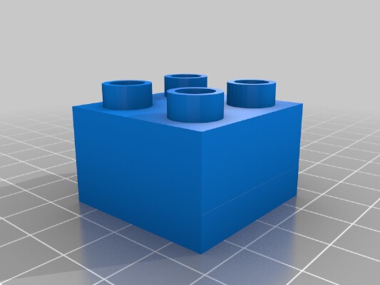 Duplo to Lego converter bricks | 3d print model