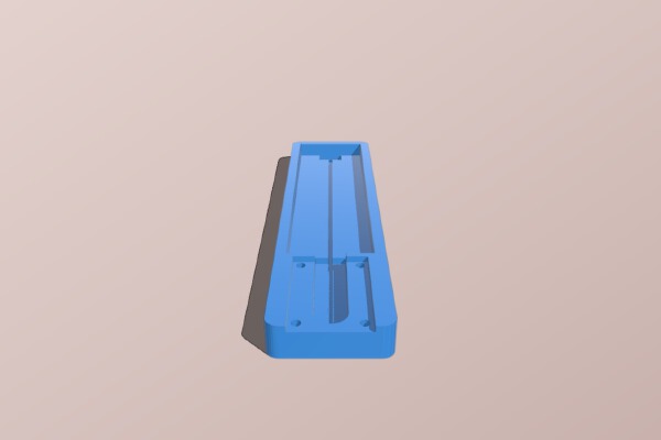 18650 TP4056 Keystone mount | 3d print model
