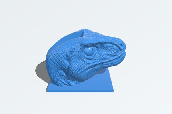 Velociraptor Business Card Holder | 3d print model