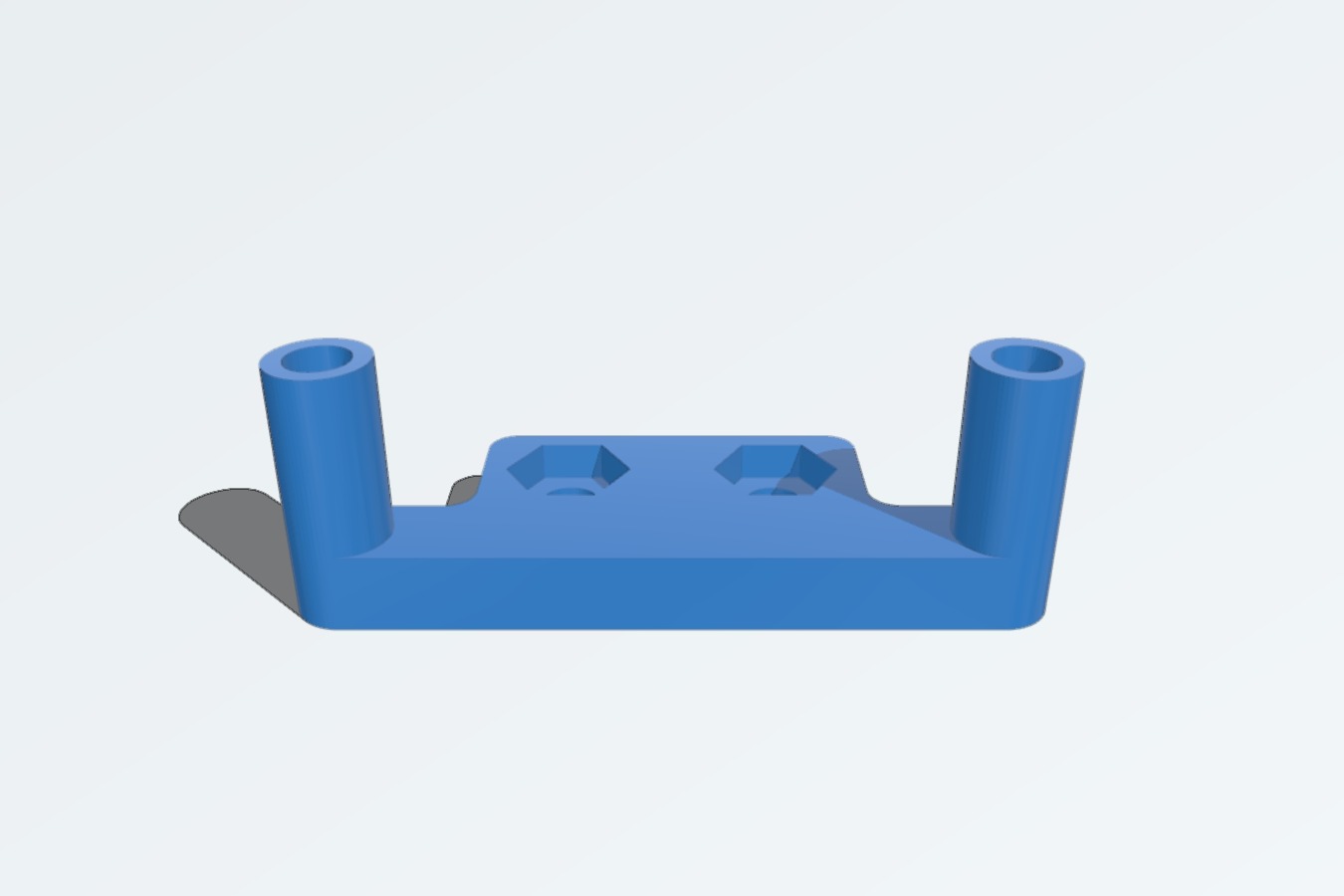 SN08-N_SN04-N Sensor Mount (on 40mm Fan) Flsun Prusa I3 2017