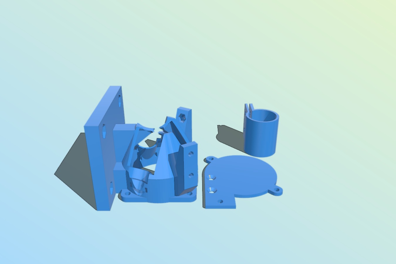 Diamond Hotend For Reach 3D Printer