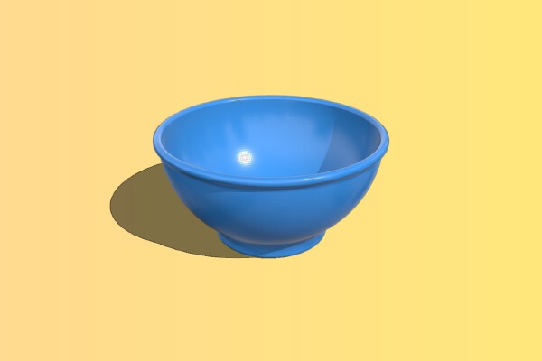 Bowl Hemisphere | 3d print model