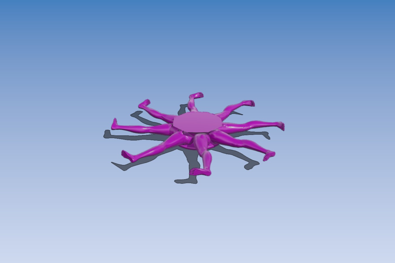 Leggy wheels