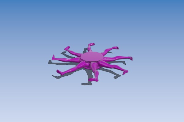 Leggy wheels | 3d print model